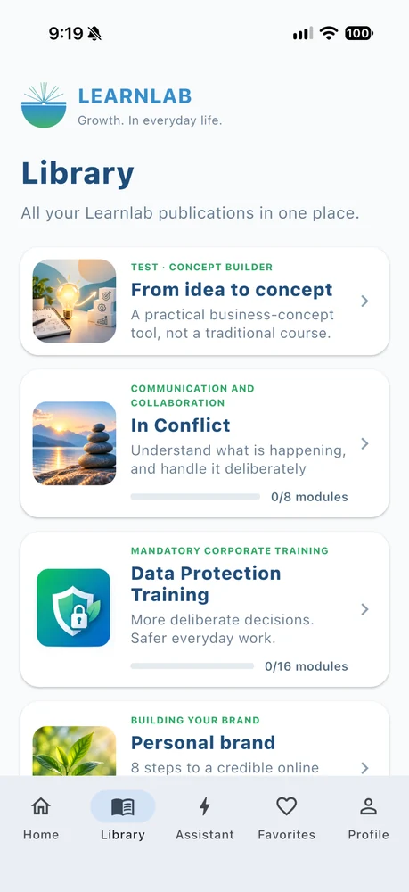 Learnlab Library: a mobilalkalmazás tananyagkönyvtára